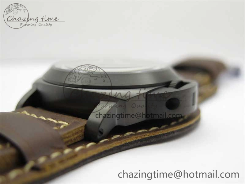PAM779 SS HWF 1:1 Best Edition on Leather Strap A6497