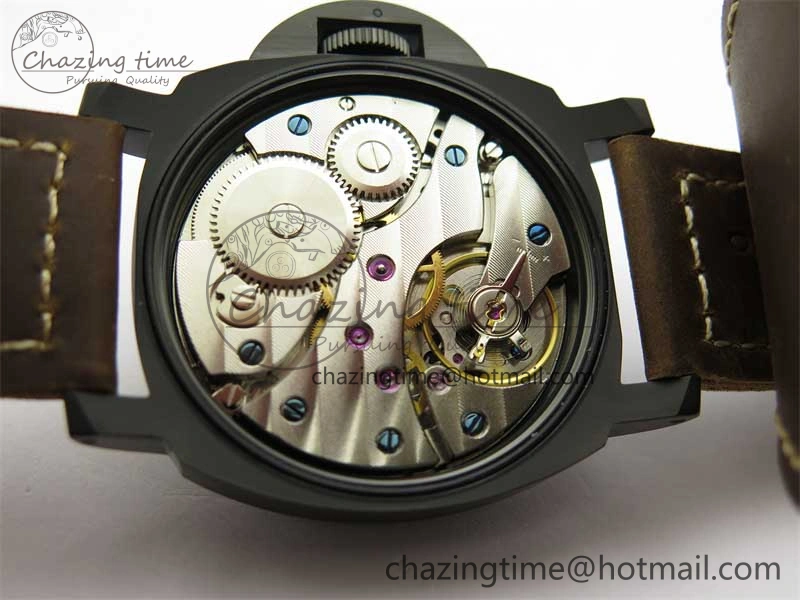 PAM779 SS HWF 1:1 Best Edition on Leather Strap A6497