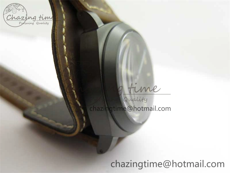 PAM779 SS HWF 1:1 Best Edition on Leather Strap A6497
