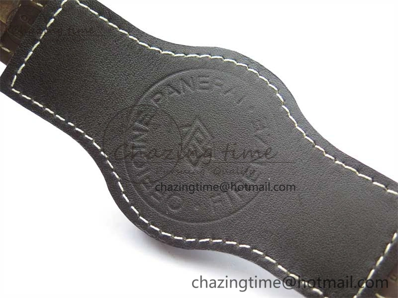 PAM779 SS HWF 1:1 Best Edition on Leather Strap A6497