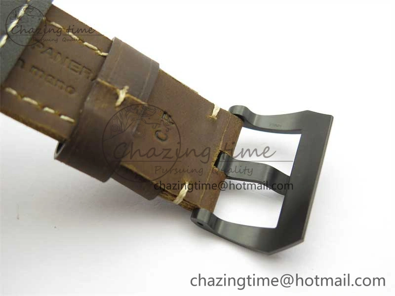PAM779 SS HWF 1:1 Best Edition on Leather Strap A6497