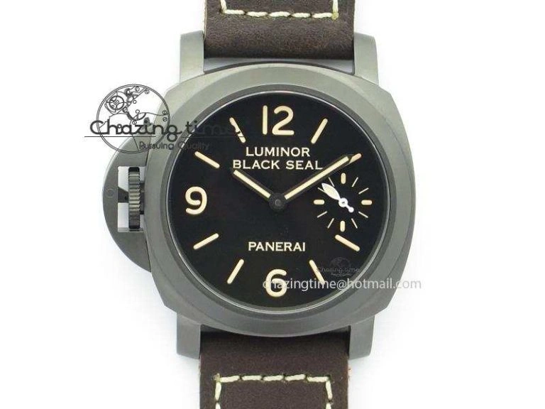 PAM786 B (PAM649) S V6F Best Edition On Deep Brown Leather Strap P5000