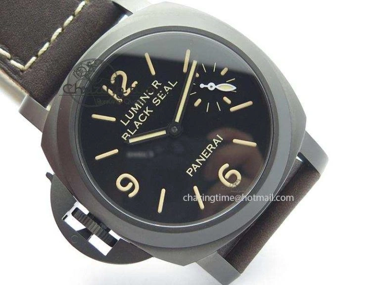 PAM786 B (PAM649) S V6F Best Edition On Deep Brown Leather Strap P5000
