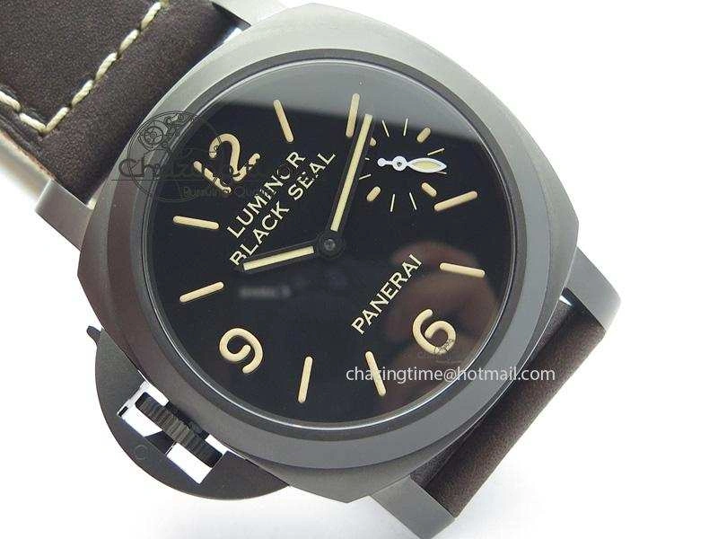 PAM786 B (PAM649) S V6F Best Edition On Deep Brown Leather Strap P5000