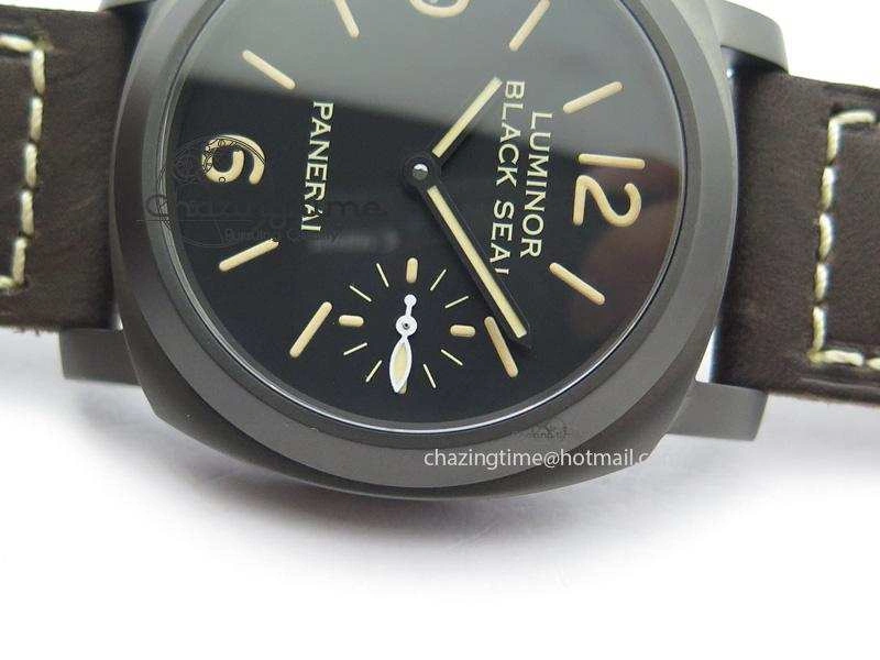 PAM786 B (PAM649) S V6F Best Edition On Deep Brown Leather Strap P5000