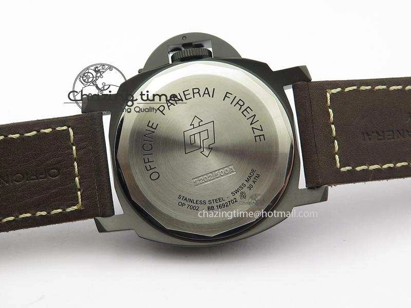 PAM786 B (PAM649) S V6F Best Edition On Deep Brown Leather Strap P5000