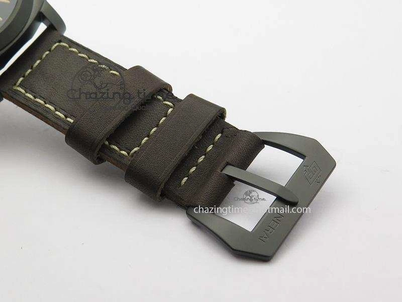 PAM786 B (PAM649) S V6F Best Edition On Deep Brown Leather Strap P5000