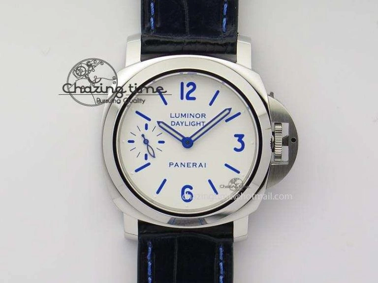 PAM786 B (PAM650) S V6F Best Edition On Blue Leather Strap P5000