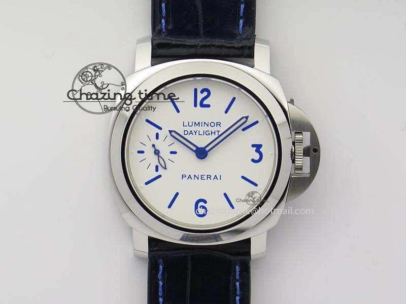 PAM786 B (PAM650) S V6F Best Edition On Blue Leather Strap P5000