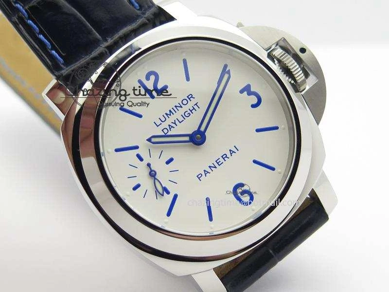 PAM786 B (PAM650) S V6F Best Edition On Blue Leather Strap P5000