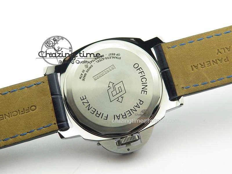PAM786 B (PAM650) S V6F Best Edition On Blue Leather Strap P5000