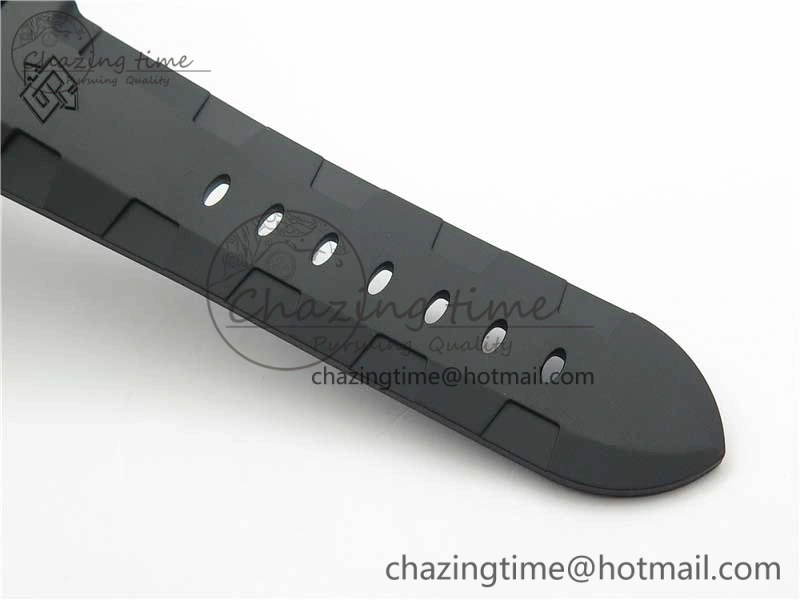 PAM799 Titanium VSF Best Edition Carbotech Bezel Black Dial on Rubber Strap P.9010 Clone