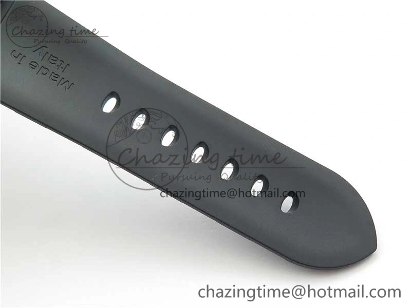 PAM799 Titanium VSF Best Edition Carbotech Bezel Black Dial on Rubber Strap P.9010 Clone