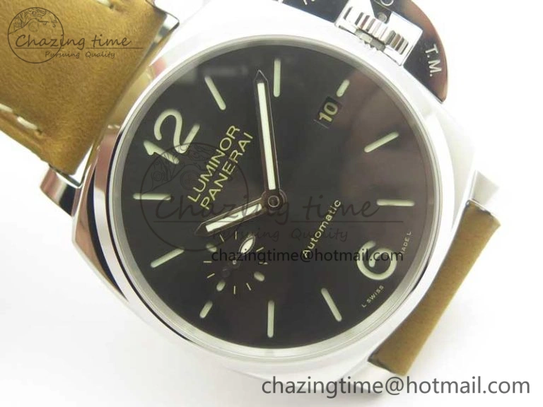 PAM904 Luminor Due VSF Best Edition Gray Dial on Brown Asso Strap AXXXIV