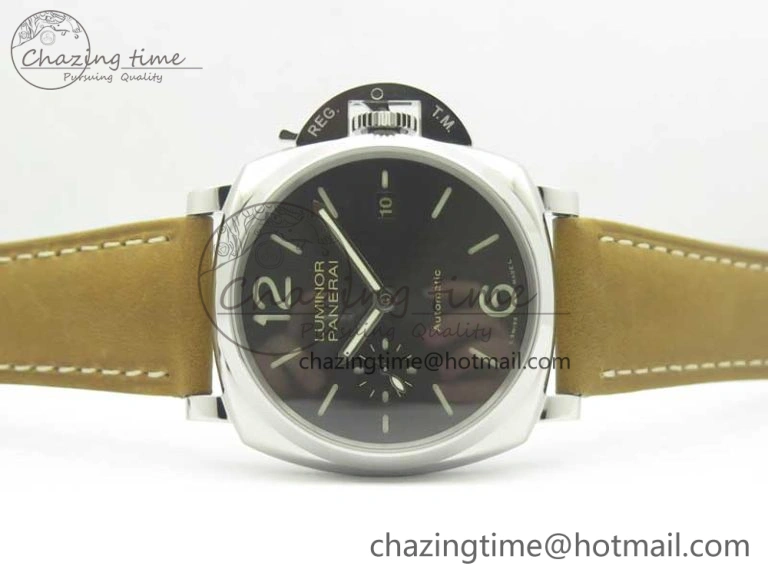 PAM904 Luminor Due VSF Best Edition Gray Dial on Brown Asso Strap AXXXIV