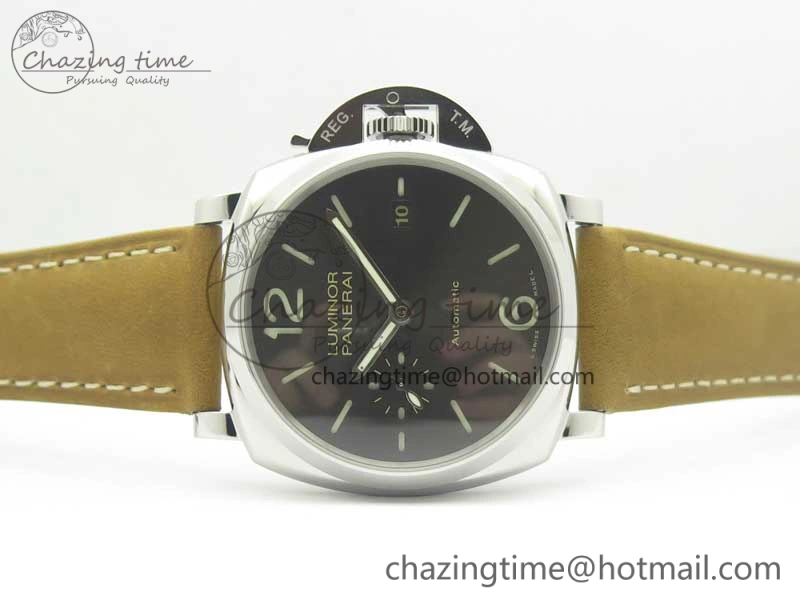 PAM904 Luminor Due VSF Best Edition Gray Dial on Brown Asso Strap AXXXIV