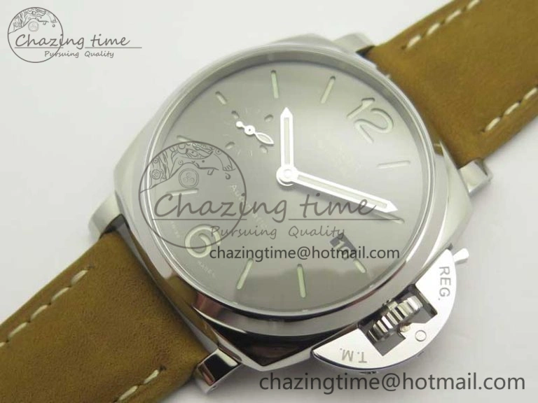 PAM904 Luminor Due VSF Best Edition Gray Dial on Brown Asso Strap AXXXIV