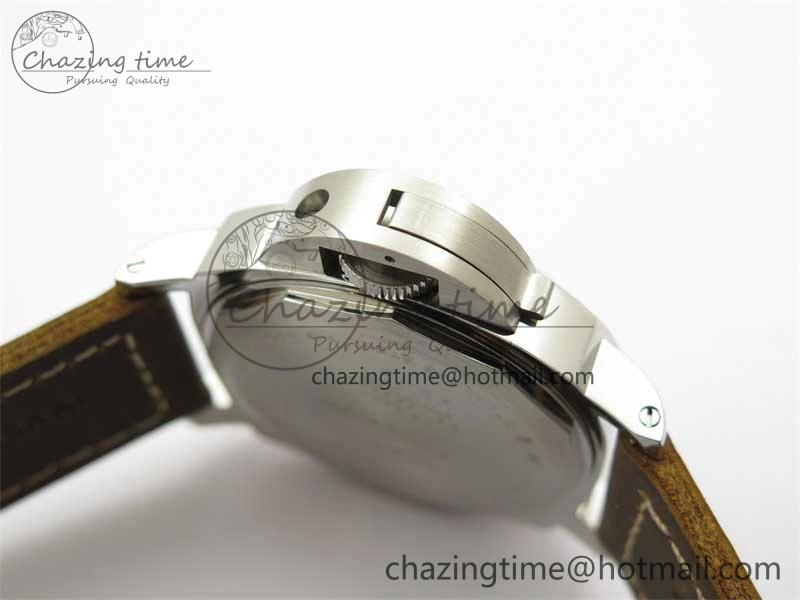 PAM911 SS HWF 1:1 Best Edition on Leather Strap A6497