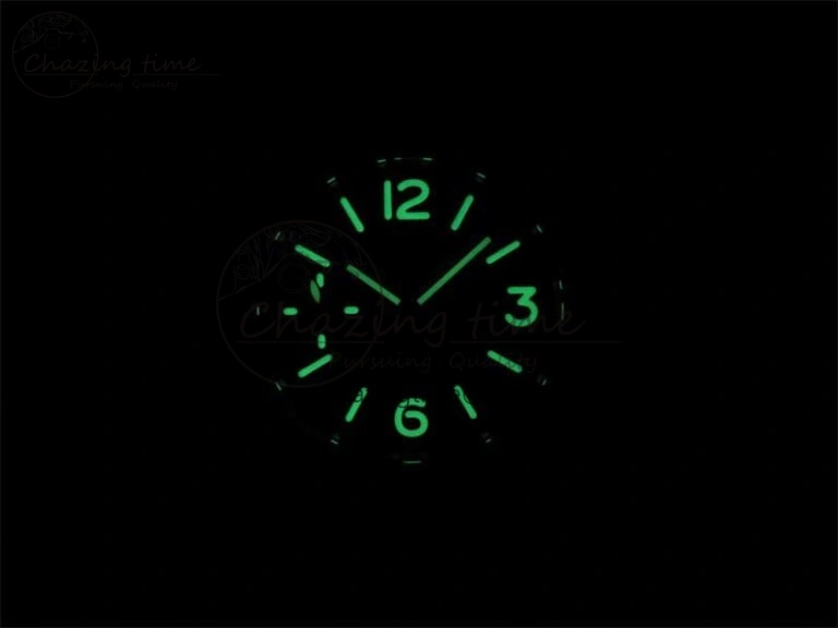 PAM911 SS HWF 1:1 Best Edition on Leather Strap A6497