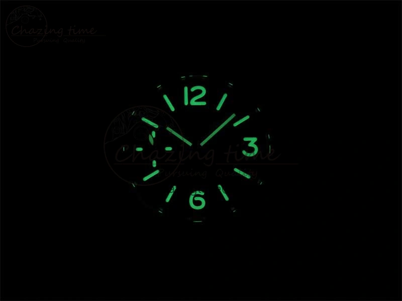 PAM911 SS HWF 1:1 Best Edition on Leather Strap A6497