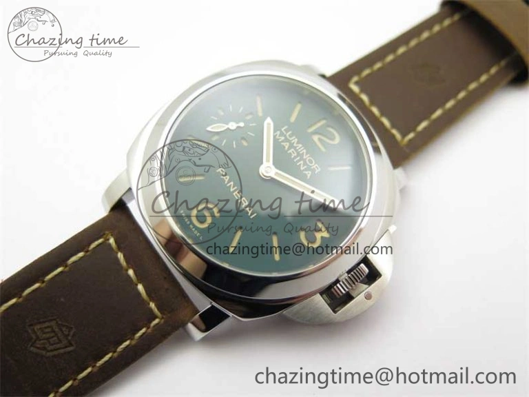 PAM911 SS HWF 1:1 Best Edition on Leather Strap A6497
