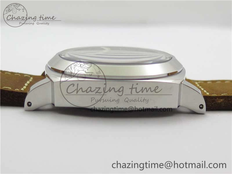 PAM911 T “Last One For Paneristi” Noob 1:1 Best Edition on Brown Leather Strap A6497 with Y-Incabloc V12