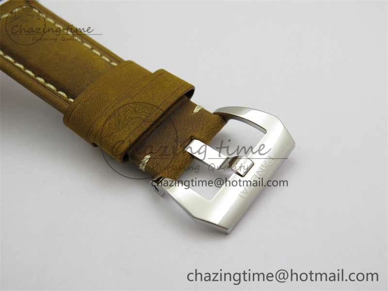 PAM914 SS HWF 1:1 Best Edition on Leather Strap A6497