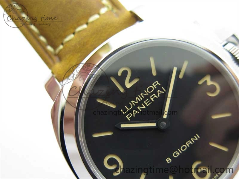 PAM914 SS HWF 1:1 Best Edition on Leather Strap A6497