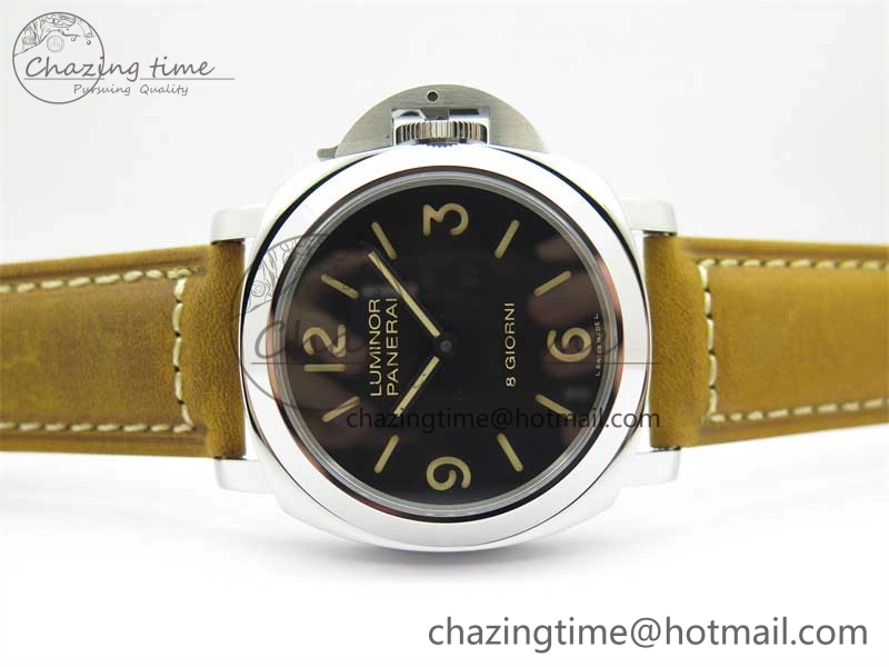 PAM914 SS HWF 1:1 Best Edition on Leather Strap A6497