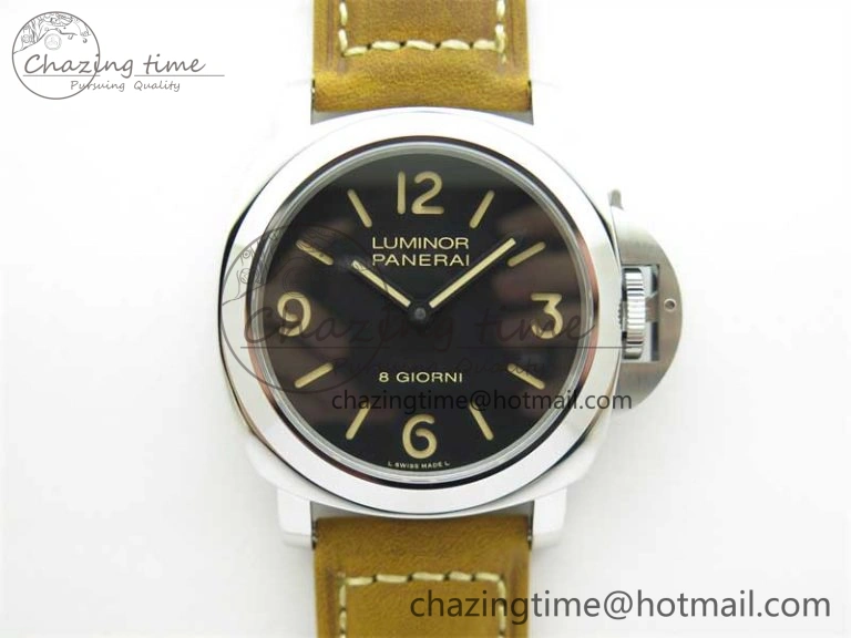 PAM914 SS HWF 1:1 Best Edition on Leather Strap A6497