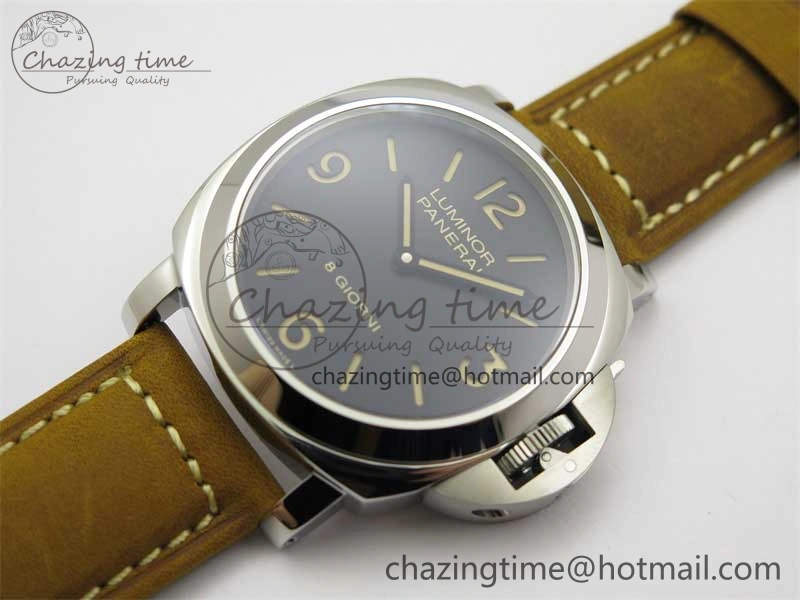 PAM914 SS HWF 1:1 Best Edition on Leather Strap A6497