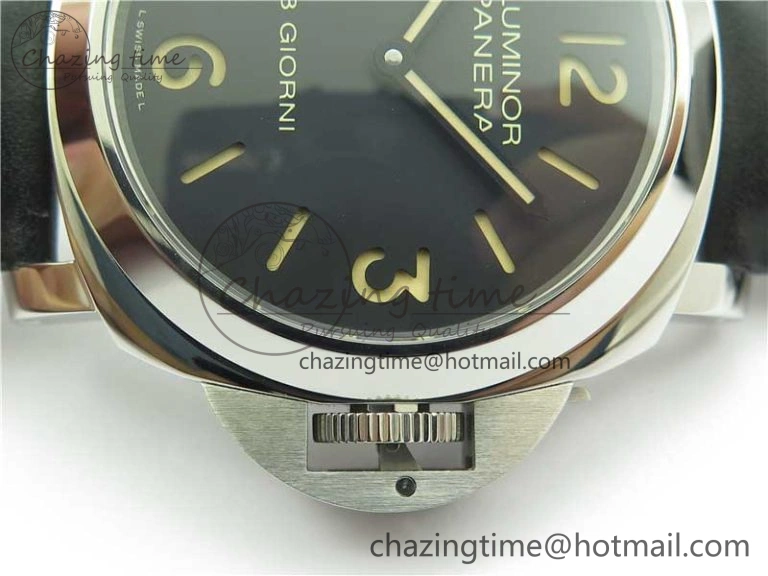 PAM915 HWF 1:1 Best Edition on Black Leather Strap A6497