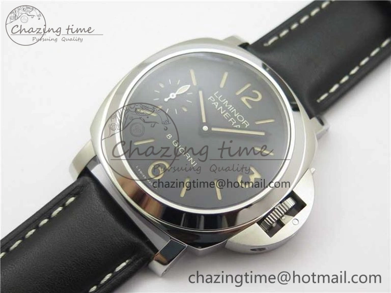 PAM915 HWF 1:1 Best Edition on Black Leather Strap A6497