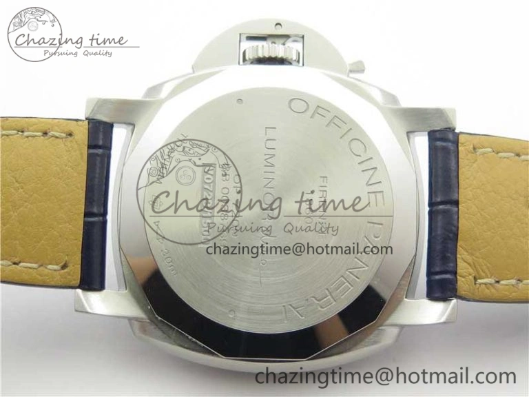 PAM927 Luminor Due VSF Best Edition Blue Dial on Blue Leather Strap AXXXIV