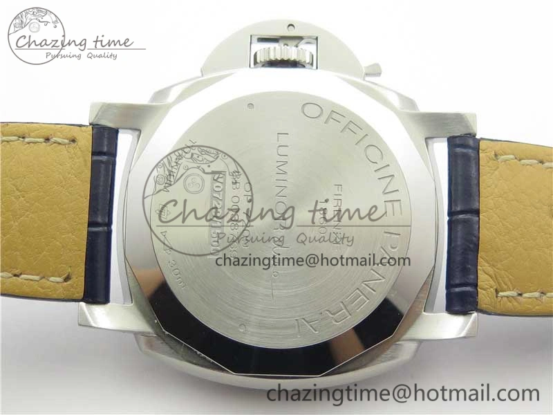 PAM927 Luminor Due VSF Best Edition Blue Dial on Blue Leather Strap AXXXIV