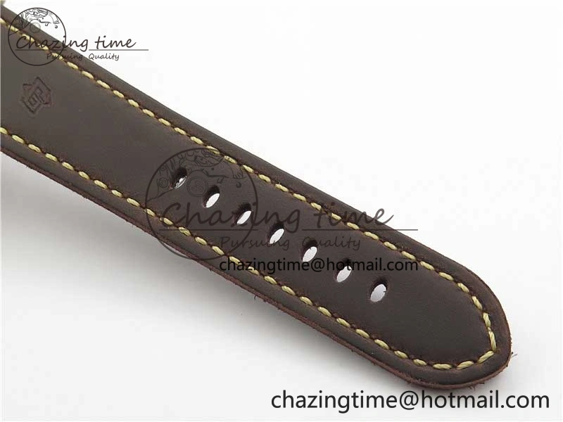 PAM968 V Bronzo ZF 1:1 Best Edition Brown Ceramic Bezel and Dial on Brown Strap P.9010 Clone