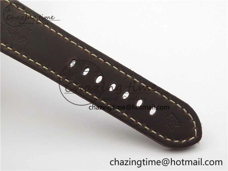 PAM968 V Bronzo ZF 1:1 Best Edition Brown Ceramic Bezel and Dial on Brown Strap P.9010 Clone