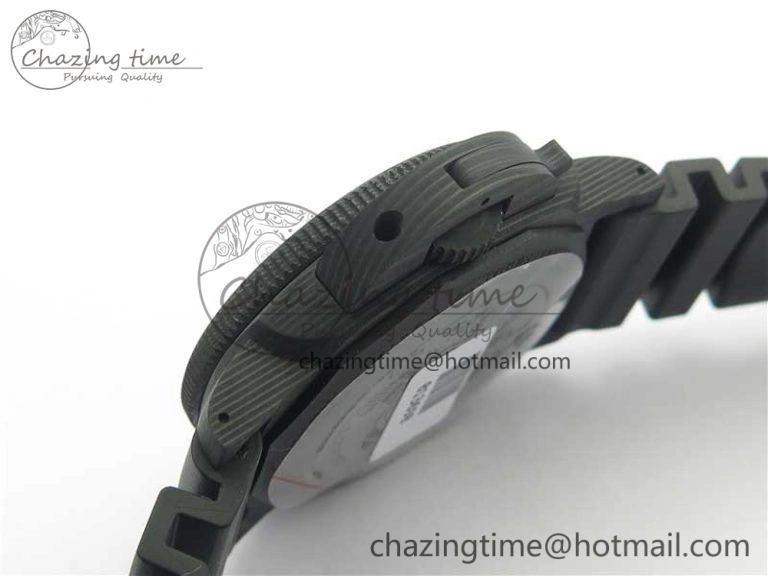 PAM979 Carbotech VSF Best Edition Carbon Dial on Rubber Strap P.9010 Clone (Free Leather Strap)