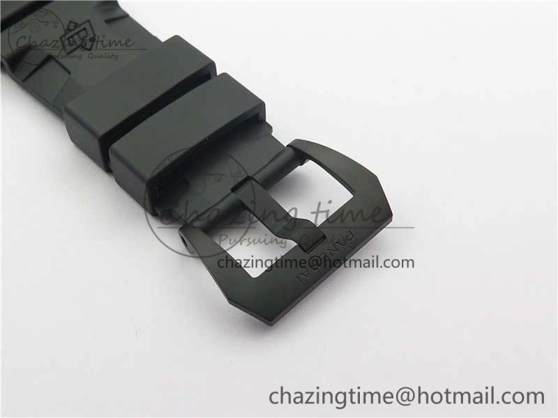 PAM979 Carbotech VSF Best Edition Carbon Dial on Rubber Strap P.9010 Clone (Free Leather Strap)