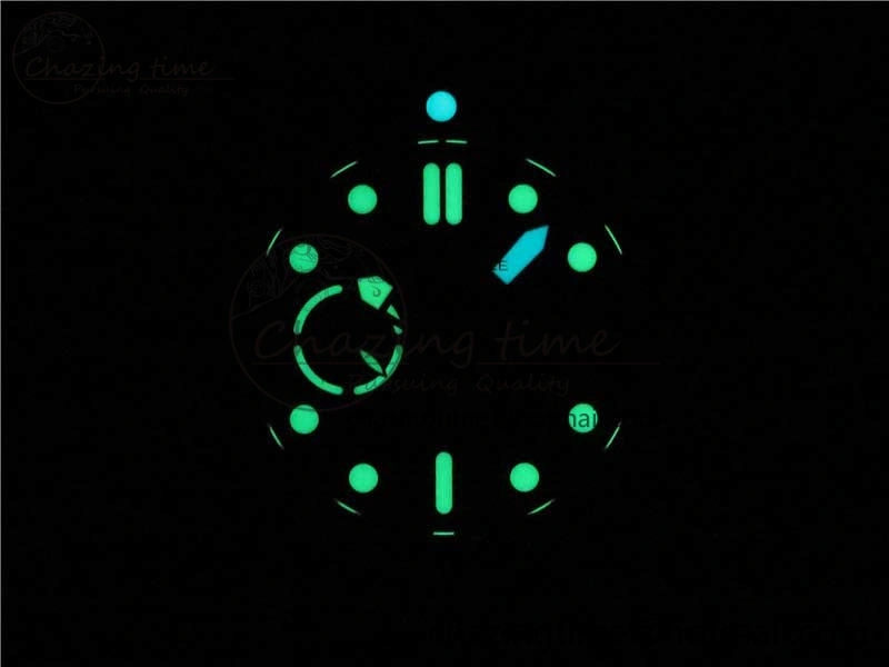 PAM984 Mike Horn Submersible VSF 1:1 Best Edition Black Dial on Black Nylon Strap P.9010 Clone