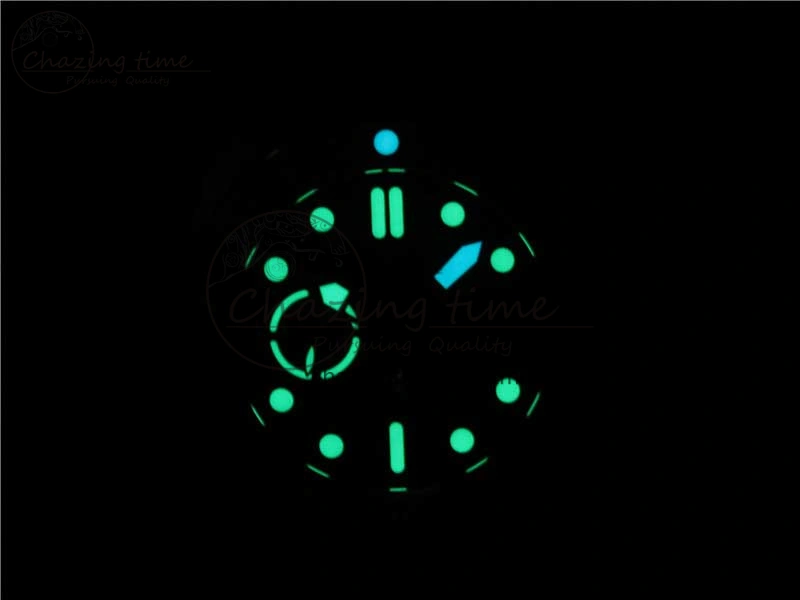 PAM985 Mike Horn Submersible VSF 1:1 Best Edition Black Dial on Blue Nylon Strap P.9010 Clone