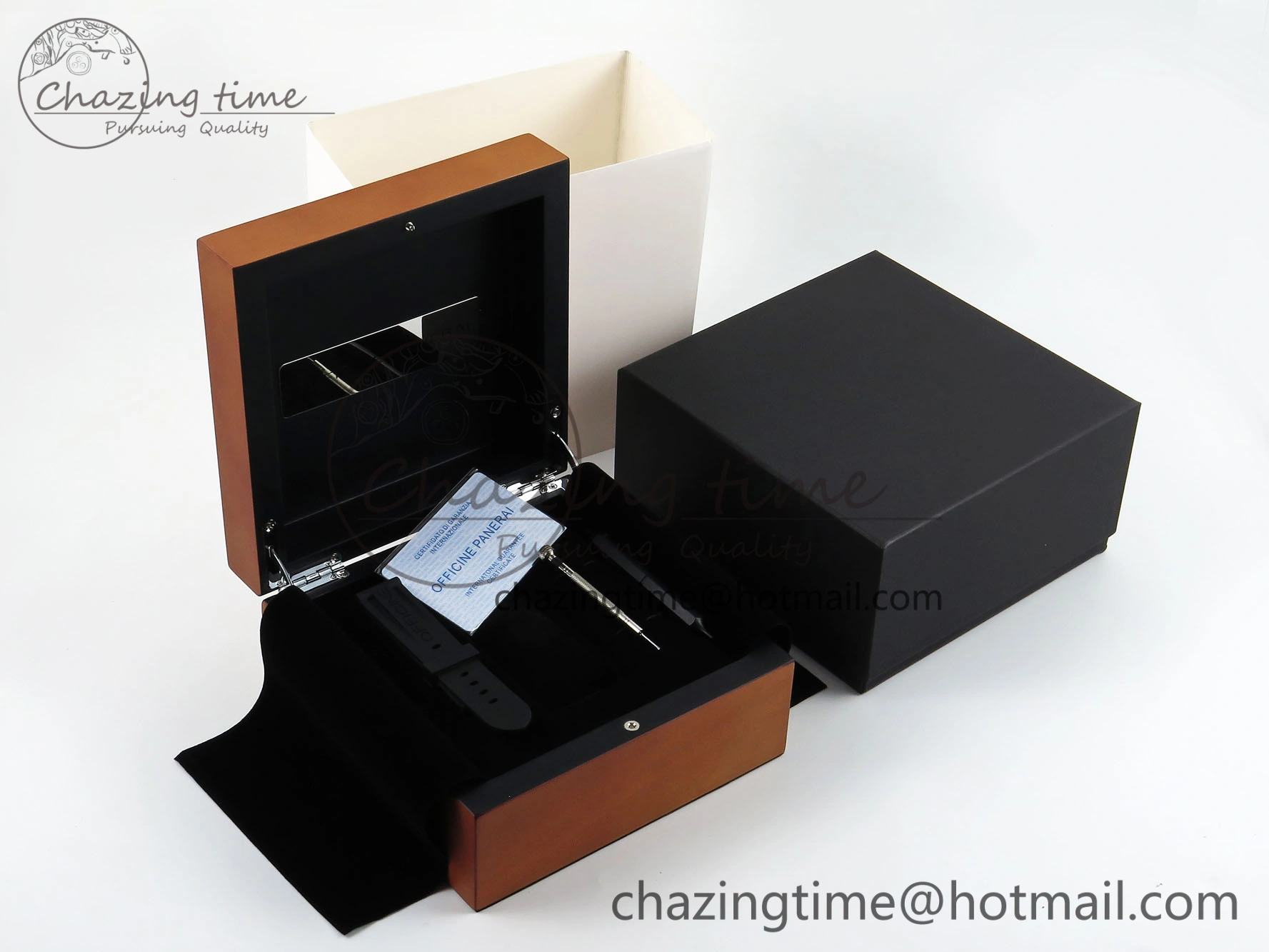 PANERAI NEW STYLE PEARWOOD BOX