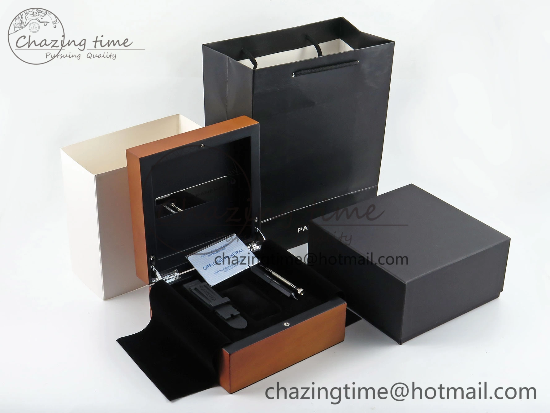 PANERAI NEW STYLE PEARWOOD BOX