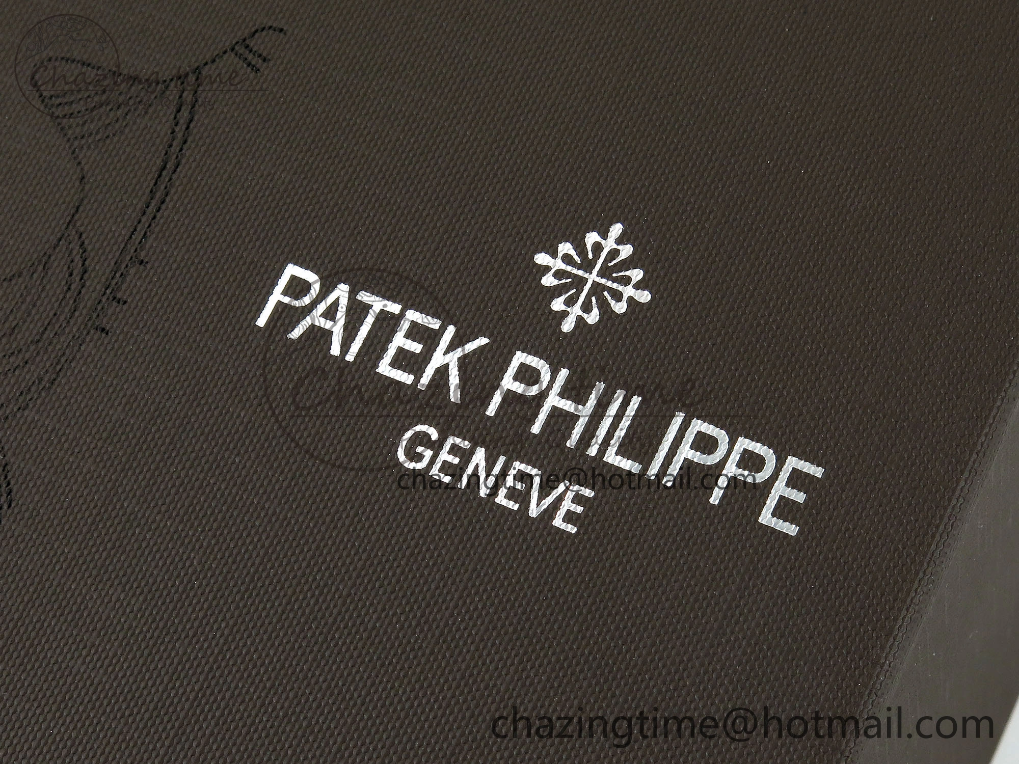 PATEK PHILIPPE 1:1 HIGH QUALITY BOX WITH PAPERS AND CERTIFICATE