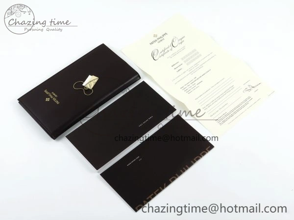 PATEK PHILIPPE 1:1 HIGH QUALITY BOX WITH PAPERS AND CERTIFICATE