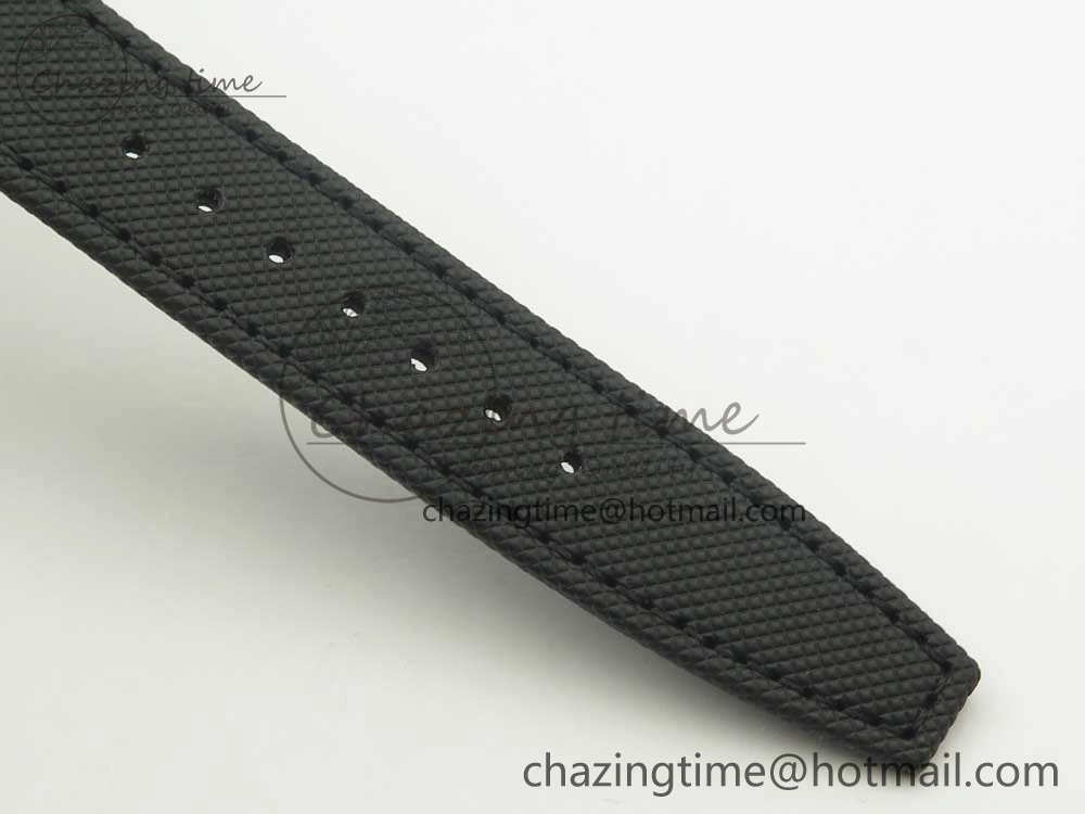 PILOT IW389001 ZF 1:1 Best Edition Ceramic Case Black Dial on Nylon Strap A7750 (Same Function As Genuine)