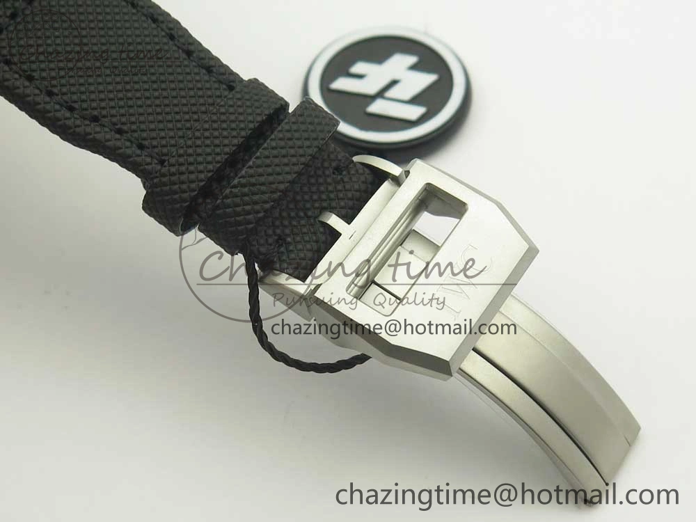 PILOT IW389001 ZF 1:1 Best Edition Ceramic Case Black Dial on Nylon Strap A7750 (Same Function As Genuine)