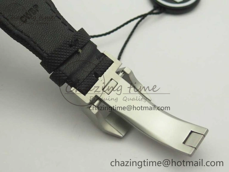 PILOT IW389001 ZF 1:1 Best Edition Ceramic Case Black Dial on Nylon Strap A7750 (Same Function As Genuine)