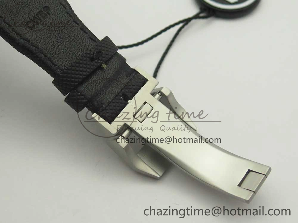 PILOT IW389001 ZF 1:1 Best Edition Ceramic Case Black Dial on Nylon Strap A7750 (Same Function As Genuine)