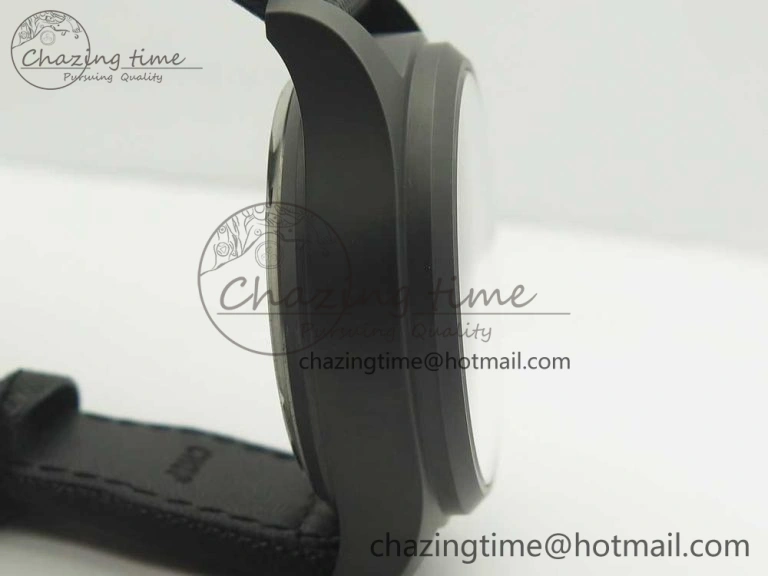 PILOT IW389001 ZF 1:1 Best Edition Ceramic Case Black Dial on Nylon Strap A7750 (Same Function As Genuine)